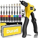 Duratl Rivet Nut Tool Kit, 8-Inch Hand Rivnut Tool