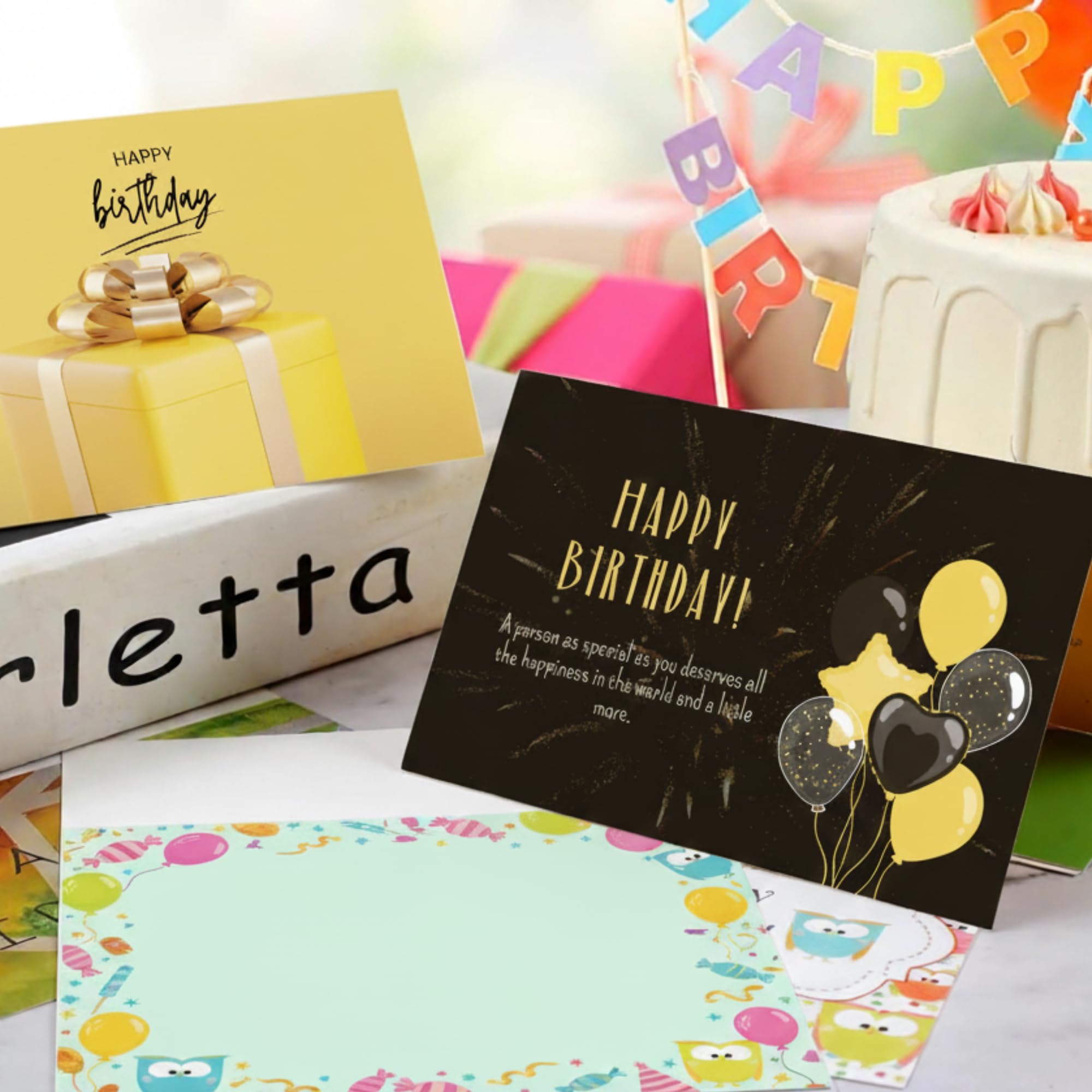 Ctctoo NFC Birthday Card – Smart Digital & Recordable Greeting Card with Tap-to-Share Messages, Voice, Photos & Videos – Personalized Gift for Him or Her with Built-in NFC Chip