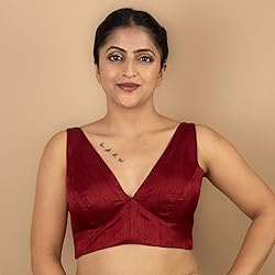 FIGURE'S DESIGNER Women's Dupion Raw Silk