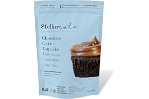 Stellar Eats Grain-Free Baking Mix | Gluten-Free, Dairy-Free, Plant-Based, Paleo-Friendly | Fluffy & Moist | Sweetened with O
