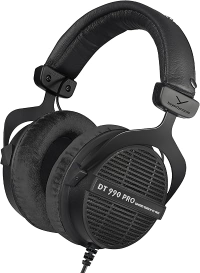 Beyerdynamic DT 990 PRO Limited Black Edition Open-Back Headphones 80 Ohm