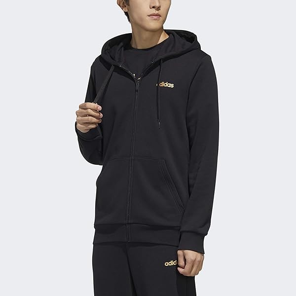 adidas Originals Men's Graphics Y2K Track Top Black/Orange Rush X