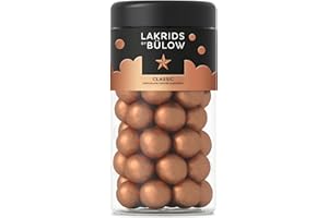 LAKRIDS BY BÜLOW - Classic Caramel - 10.4 oz - Chocolate Coated Gourmet Licorice - Sweet Licorice Coated in Dulce Chocolate & Sea Salt
