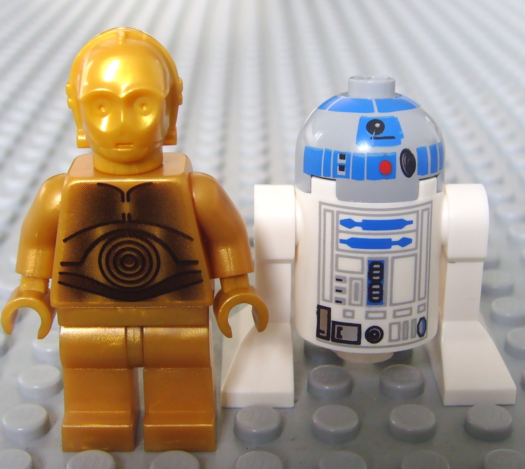 Lego Star Wars Mini fig.ure - C-3PO & R2-D2 (2 Pack)