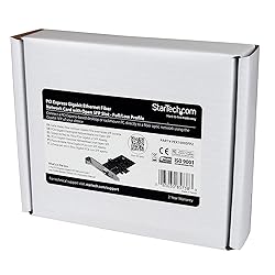 StarTech.com PCI Express Gigabit Ethernet Fiber