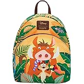 Loungefly Disney The Lion King Timon & Pumbaa Mini Backpack GREEN NONE