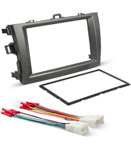 2 Din Autoradio Fascia Frame 9 INCH Dash Kit Voor KIA SPORTAGE 2005 2009 Android Player Adapter Cover Stereo Panel Bezel Gps