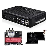 GeeekPi DeskPi Lite Pi5 Case with Power Button,PCIe