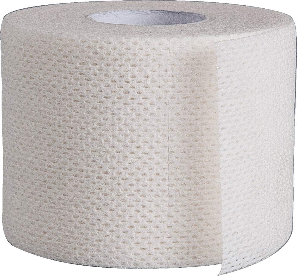 Surgical Tape Porous Skin Soft Fabric Cloth Adhesive Tape 2" x 10 Yards Two Rolls; by Areza Medical: Health & Personal Care
