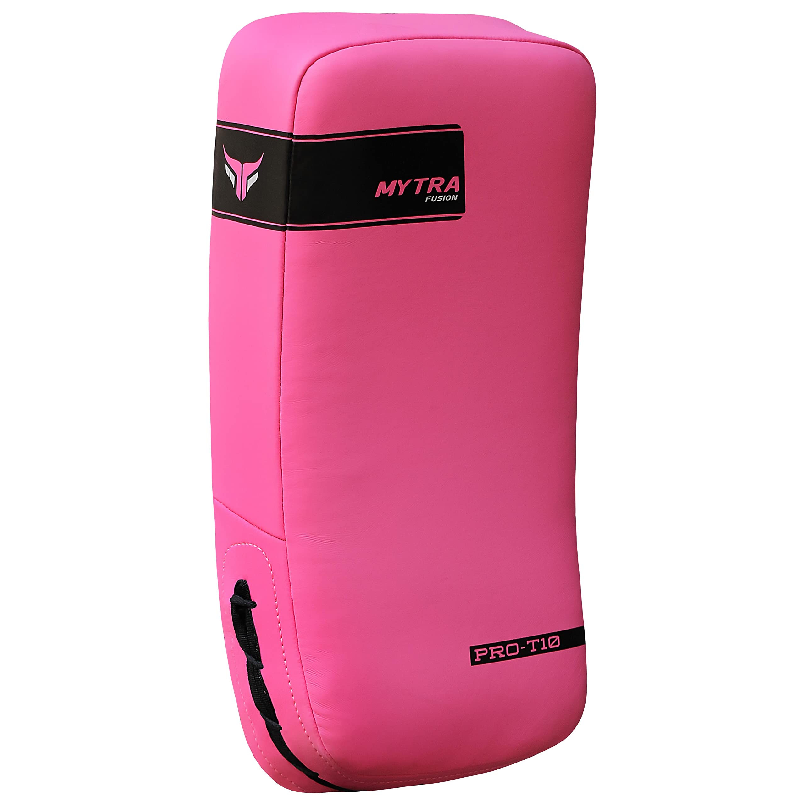 Mytra Fusion Women Muay Thai Pad Curved kick pad MMA, Kickboxing, Martial Arts, Karate Pinching pad (Single, Pink)