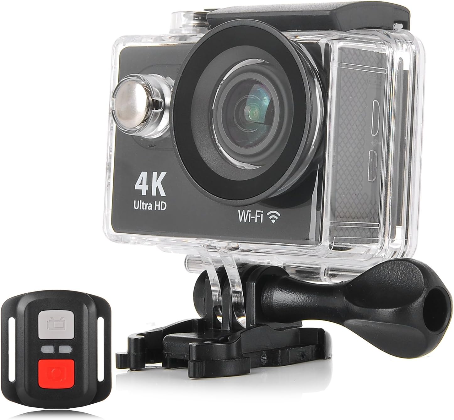 Amazon スポーツカメラ アクションカメラ 4K 高画質 KuGi 30m防水 WiFi搭載 1080P フルHD 60fps