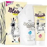 eZn Super Rich Cream Hair Bleach Kit, Super Size (25 o.z.) - Korean Bleach | High-Lifting Formula, Minimal Damage, Enriched with Marula Seed, Jojoba Seed Oil, Argan Kernel Oil