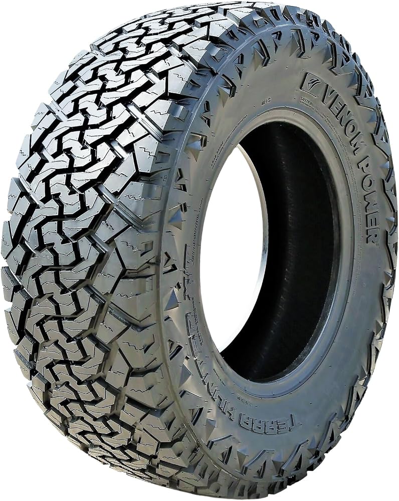 Venom Power Terra Hunter X/T LT33X12.50R20 Extreme Terrain E (10 Ply) Tire | Light Truck Extreme Terrain All Season Traction