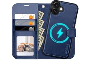 OCASE Compatible with iPhone 17 Case Wallet with Card Holders Magnetic Detachable 2 in 1 Flip PU Leather Phone Case Cover Fol