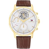 Tommy Hilfiger Cream Multifunction Watch TW001874_030_main main image 4