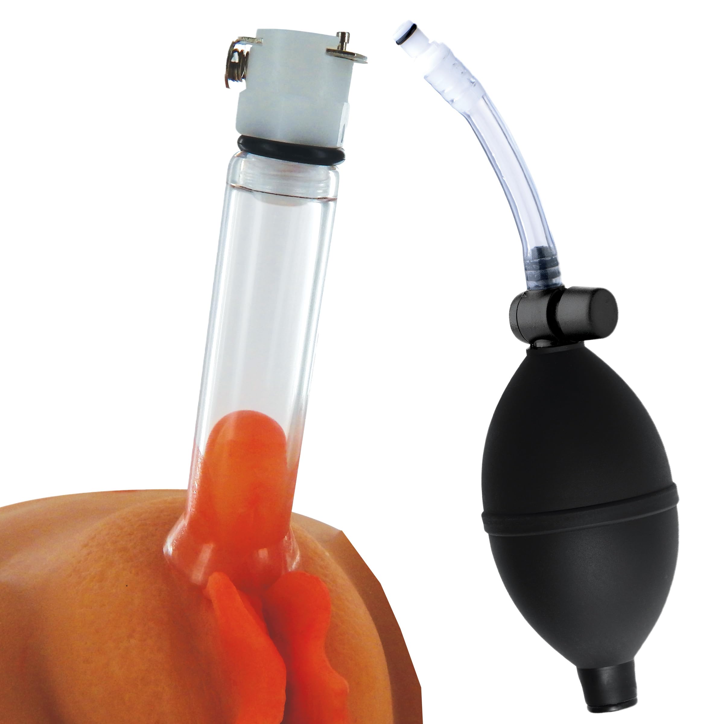 Size Matters Clitoral Pumping System with Detachable Acrylic Cylinder