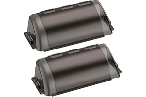 BYEWIRE Ventilation Air Vent Deflector - Magnetic and Adjustable 10-14 Inches for Floor Vents, Home, sidewall, Office or Ceiling Registers (2pcs)