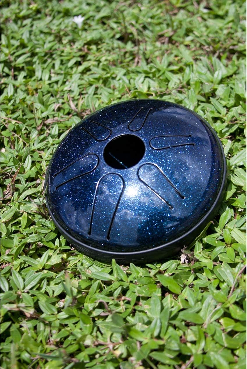 IDIOPAN BELLA 6-INCH TUNABLE STEEL TONGUE DRUM - SAPPHIRE BLUE