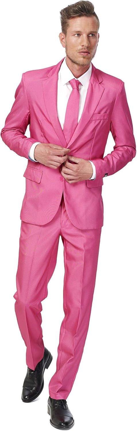 Best Bruno Mars Pink Suit