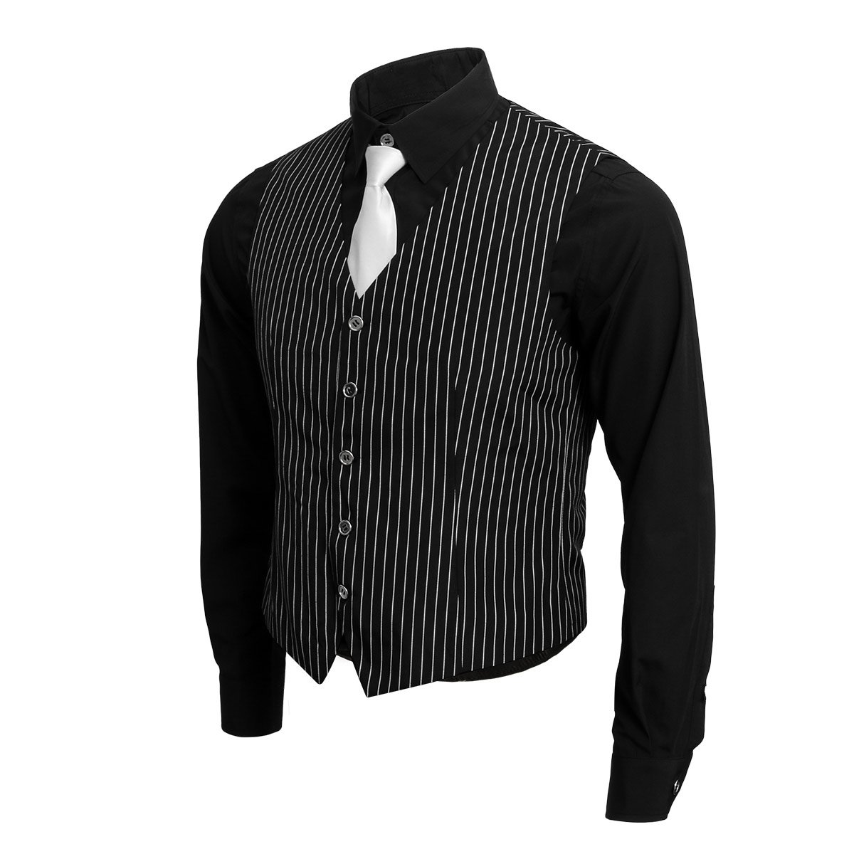 10 Bottoni Metallici Decorativi Per Moda - Oro+Bianco, 9mm, Per Camicie, Giacche E Tute - Accessori Sartoriali - 4