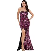 Dress The Population Womens Nikita Mermaid Maxi Dress