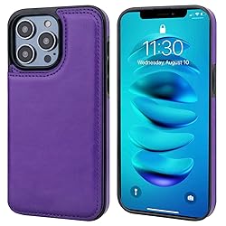 ONETOP Compatible with iPhone 14 Pro Wallet Case
