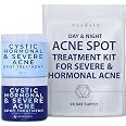 Ayadara Charcoal Face Wash With Sulfur For Cystic, Hormonal & Severe Acne - 8 Oz
