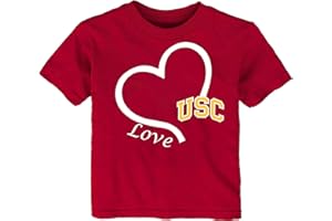 Future Tailgater USC Trojans Southern California Officially Licensed Love Heart Baby/Toddler/Youth T-Shirt