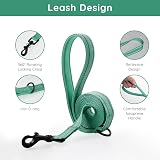 BELLA & PAL Dog Harness and Leash Set XXS Green Step-In Breathable Mesh view 4