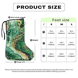LedBack Green Marble Print Cast Sock Cover for Foot