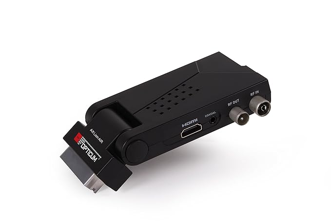 Opticum HD Lion Air 2 DVB-T2 H.265/HEVC Digitaler Terrestrischer Receiver schwarz
