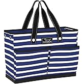 SCOUT Ben Pocket Tote - Large Multi-Use Tote Bag for, Nurses, Teachers, and Moms, 5 Pockets for Organizing, Breakaway Zipper