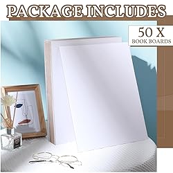 50 Pcs Book Board, Binders Board Chipboard Designer
