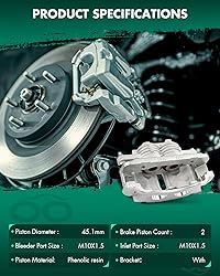 SCITOO 18B4839 Front Left Disc Brake Caliper