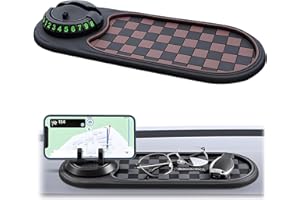 OVLADA Multifunction Car Anti-Slip Mat Dashboard Tray Decorations Sticky Pad,Multifunction Car Anti-Slip Mat Auto Universal Phone Holder for Phones Sunglasses Keys Gadgets (C.)