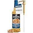Syruvia Sugar-Free Butterscotch Coffee Syrup - 25.4 fl oz Premium Coffee Flavoring Syrup - 0 Calorie- Kosher Coffee Syrups, Gluten Free, Perfect for Drinks, Soda, Shakes, and More With Pump