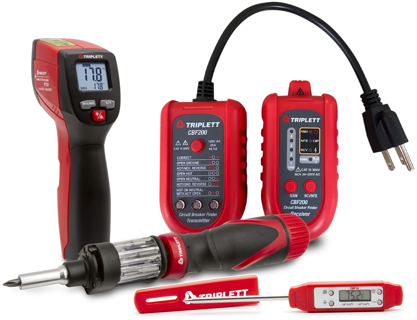 Triplett DIY-KIT Homeowner Essentials 4-Piece Tool Kit Image