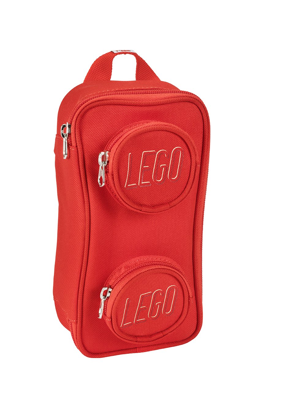 LEGO Kids Brick Pouch, Red, One Size, Brick Pouch