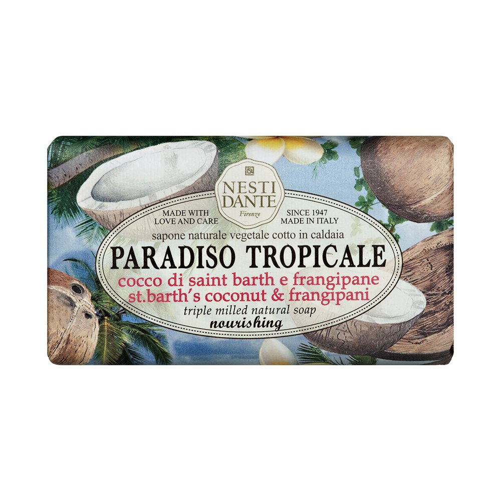 NESTI DANTE Paradiso Tropicale, St Barths Coconut & Frangipane Soap 250 g