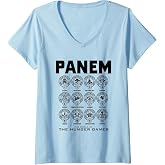 Women's The Hunger Games District Icons V-Neck T-Shirt