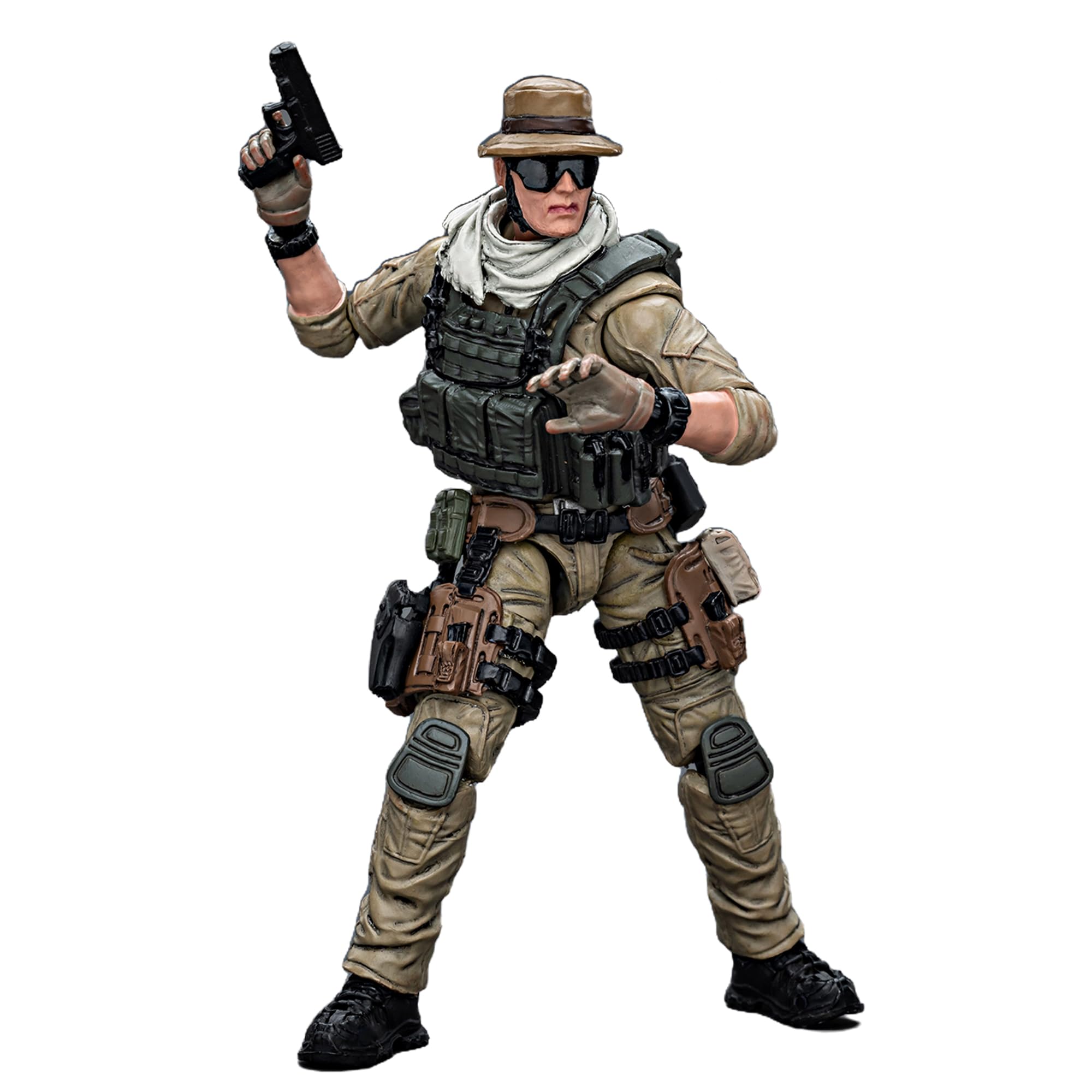 TOYVERSE Joytoy 1/18 Action Figure Hardcore Coldplay, U.S. Army Delta Assault Squad Sniper, Mobile Joints Character Model, 15 Years and Above