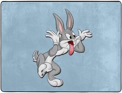 Amazon Co Jp バッグスバニー 2 フランネルフランネルラグ 滑り止め付き北欧風 い おしゃれ 折り畳み可能ラグマット ホーム キッチン