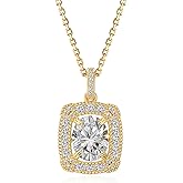 MTMY Gold Pendant Necklace for Women 14K Gold Plated Dainty Gold Necklace Simple Delicate Jewelry