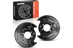 A-Premium Rear Driver and Passenger Side Brake Dust Shield Compatible with Subaru Models - Forester 2008-2013, Impreza 2008-2