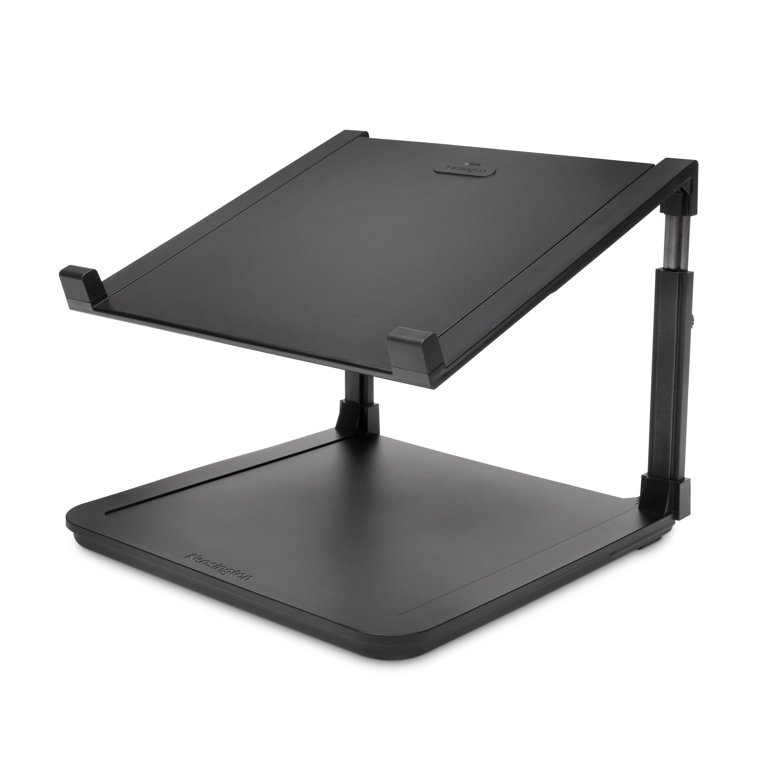 Kensington Laptop Riser - Ergonomic Laptop Stand for Home Office (up to 15.6 inch) with Anti-Skid Design, Security Slot and SmartFit System (K52783WW), Black