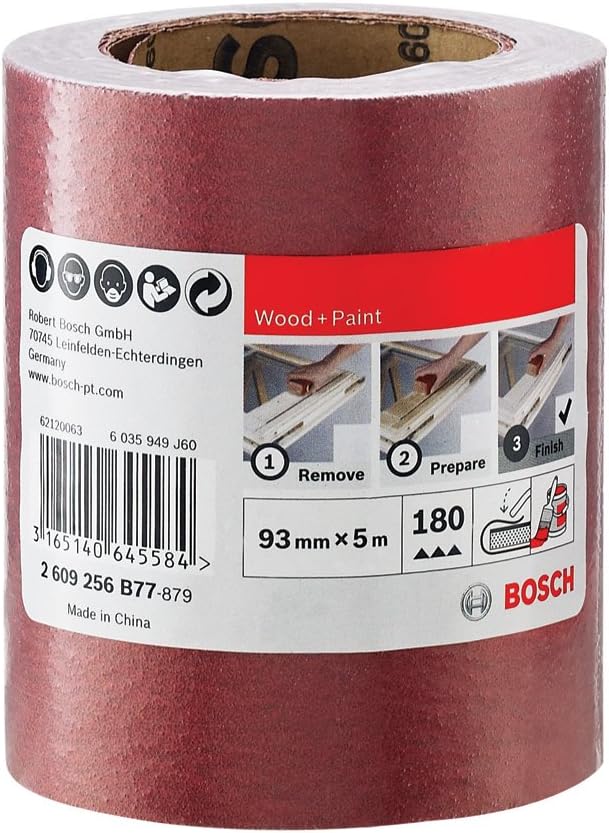 Accessory for tools and power tools, Red, 93 mm x 5 m - Image 3