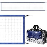 Shinyrelief Pool Volleyball Net Replacement 15-25 ft Adjustable