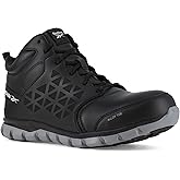 Reebok Mens Sublite Cushion Work Safety Alloy Toe Athletic Mid Cut Boot