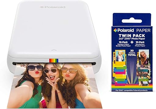 zink polaroid zip wireless mobile photo mini printer