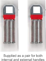 JCP UPVC Door Handle Springs Replacement Cassettes Pair view 3